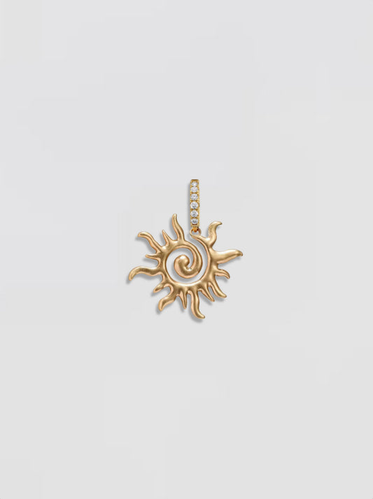 Golden Sunshine Charm