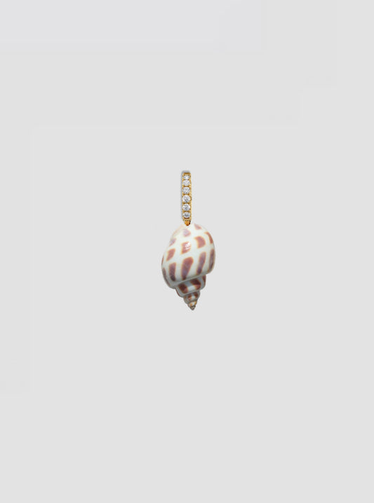 Leopard Shell Charm